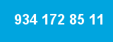 934 172 85 11